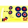 Dynam Spitfire Decal -Dynam Sales Store DYN BSPTF 13 x
