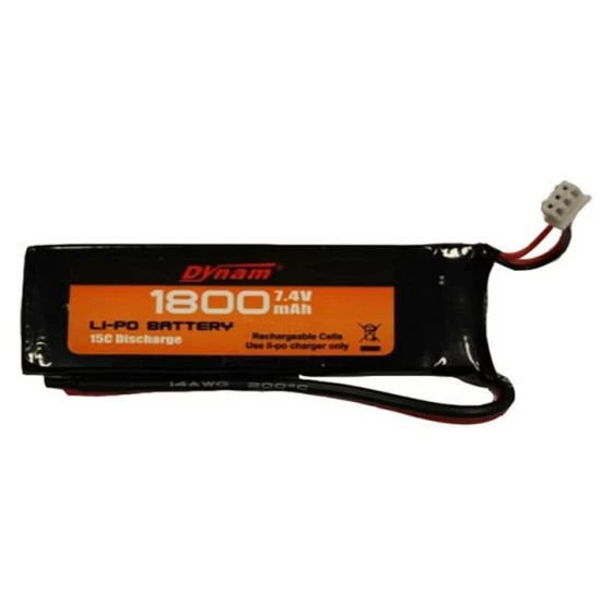 Dynam Sonic 185 Glider Lipo Battery Pack 7.4V 1800Mah 3 Dynam Sonic 185 Glider Lipo Battery Pack 7.4V 1800Mah