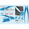 Dynam Seawind Blue Decal Sheet 1 Dynam Seawind Blue Decal Sheet -Dynam Sales Store DYN SWD 15B x