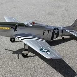Dynam P51 Mustang 1200mm ARTF V2 - Silver -Dynam Sales Store DYN8939V2SV 3