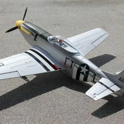 Dynam P51 Mustang 1200mm ARTF V2 - Silver -Dynam Sales Store DYN8939V2SV 5