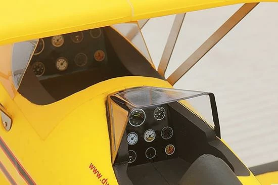 Dynam Waco YMF-5D 1270mm V2 - Yellow 4 Dynam Waco YMF-5D 1270mm V2 - Yellow - Image 2