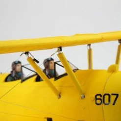 Dynam PT-17 1300mm ARTF - Yellow -Dynam Sales Store DYN8977YLPNP 8